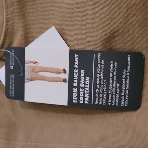 Nwt EDDIE BAUER straight fit mountain pants - Picture 2 of 3